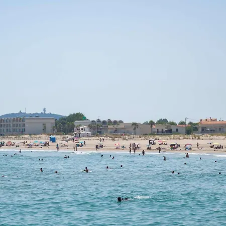 2 Pieces Acces Direct Plage, Animaux Acceptes, Parking - Fr-1-387-193 Apartmán Marseillan (Herault)