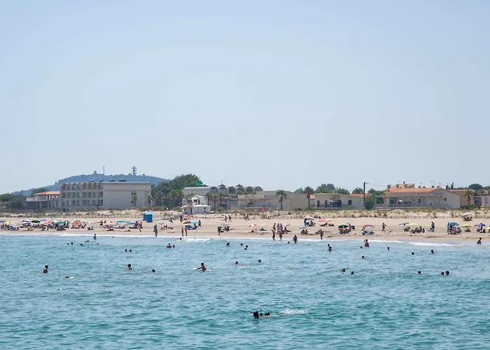 2 Pieces Acces Direct Plage, Animaux Acceptes, Parking - Fr-1-387-193 Lejlighed Marseillan (Herault)